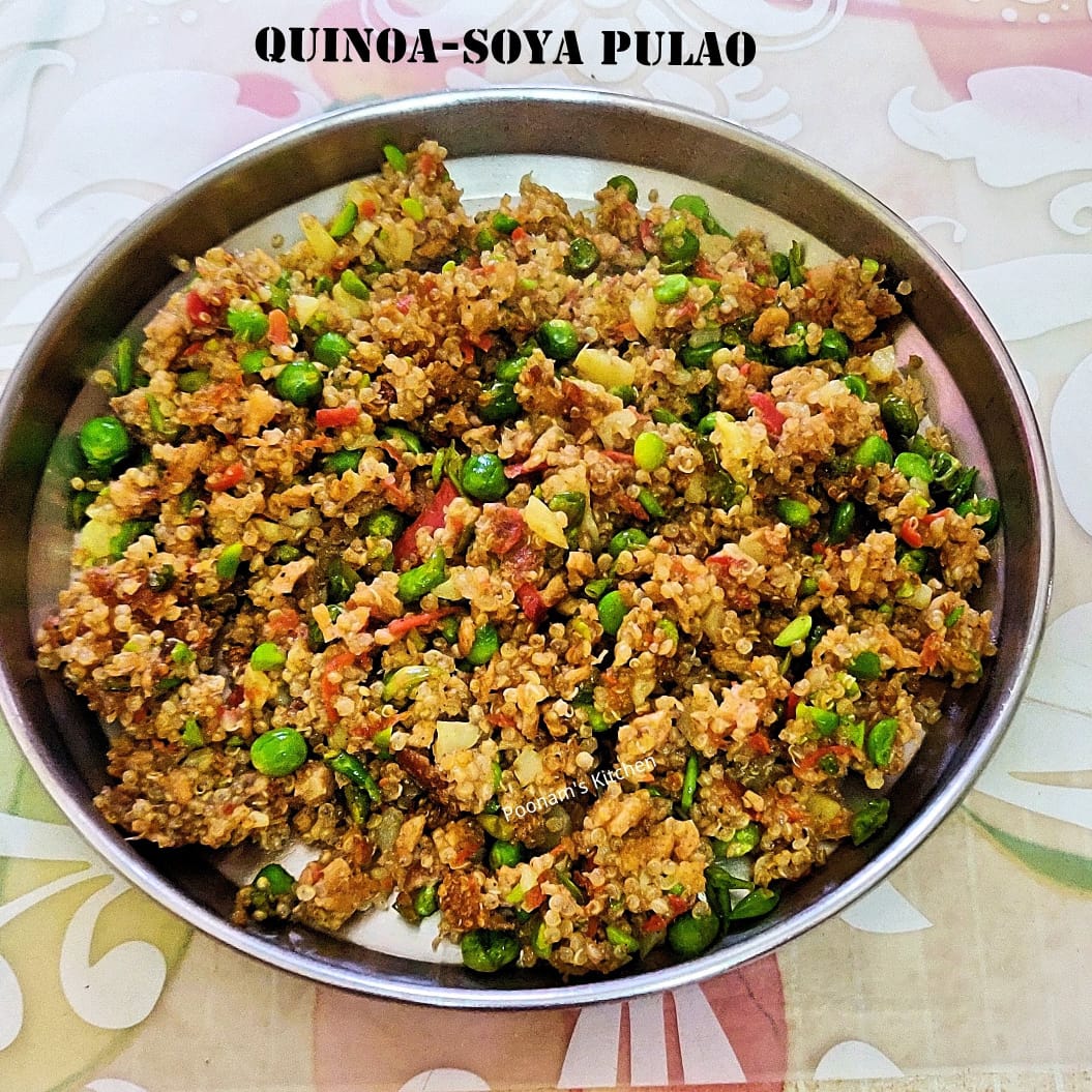 Quinoa Soya Pulao